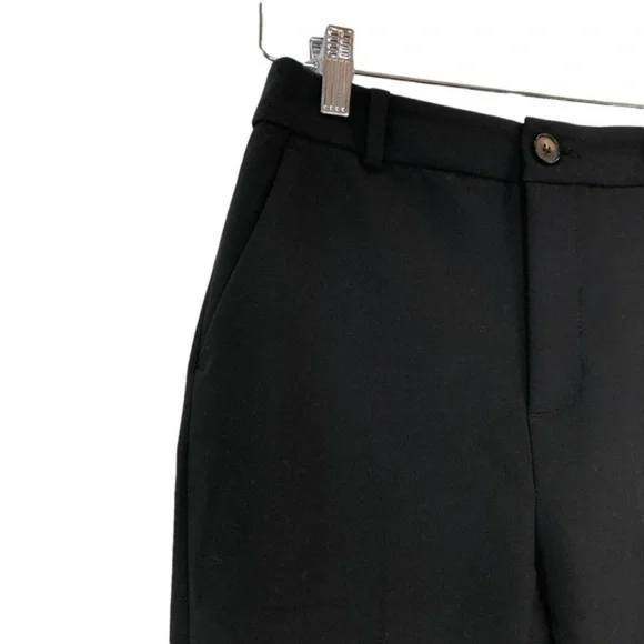 Zara Black Trousers Dress Pants - Picture 4 of 8